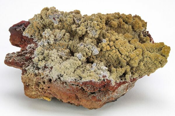 Yellow-Green Vanadinite crystals from the Downeyville Mine in Nevada